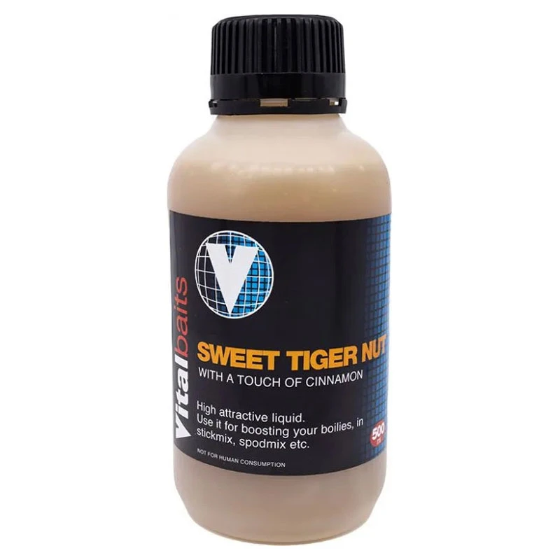 Vital Baits Sweet Tiger Nut Liquid With Cinnamon 500ml 1 Vital Baits Sweet Tiger Nut Liquid With Cinnamon 500ml