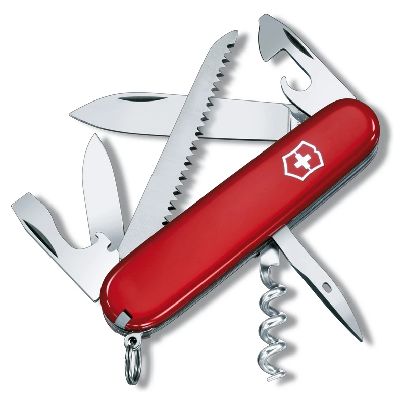 Victorinox Pocket Knife Swiss Army Camper Red 1 Victorinox Pocket Knife Swiss Army Camper Red