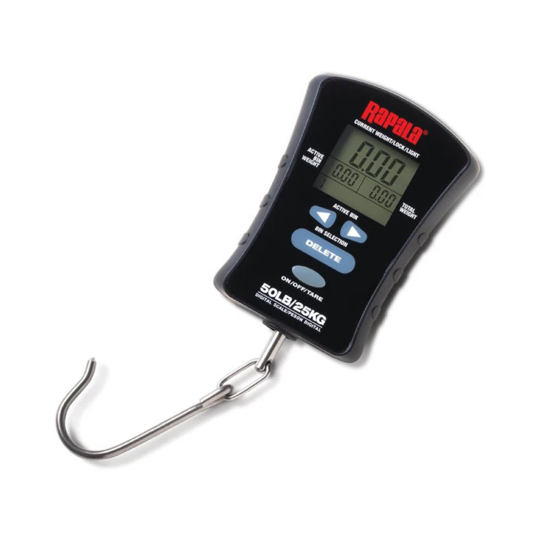 Rapala Digitalwaage 25kg Kompakt RCTDS-50 1 Rapala Digitalwaage 25kg Kompakt RCTDS-50