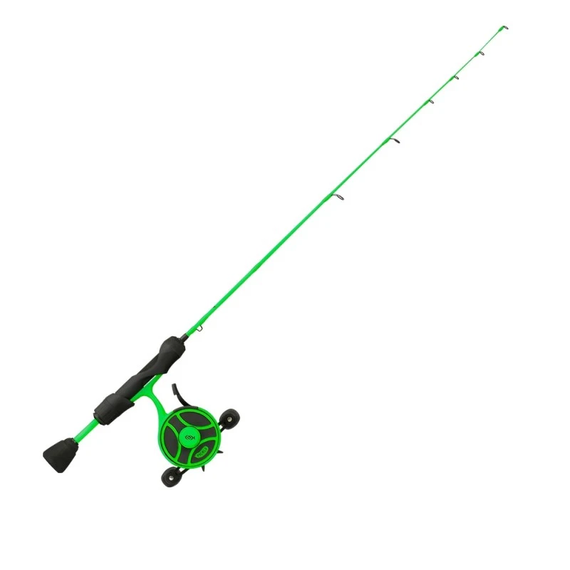 13 Fishing Radioactive Pickle Ice Combo 25'' MH 1 13 Fishing Radioactive Pickle Ice Combo 25'' MH