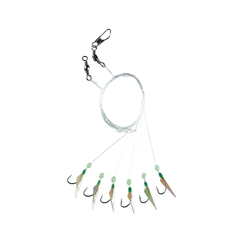 Fladen Ghost Sabiki 6 Hooks, Size 6 1 Fladen Ghost Sabiki 6 Hooks, Size 6