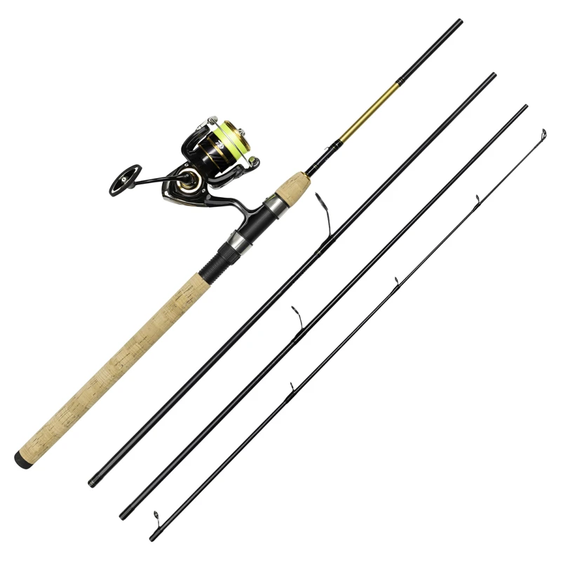 Daiwa Crossfire LT2500 Gold Rush 9' 4pc 5-25G/0.17YL 1 Daiwa Crossfire LT2500 Gold Rush 9' 4pc 5-25G/0.17YL