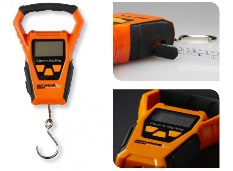 Savage Gear Digi Scale SW 110Lb 50kg 2 Savage Gear Digi Scale SW 110Lb 50kg – Bild 2