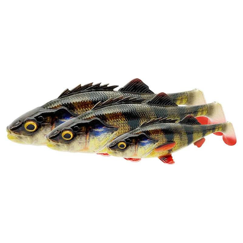 Savage Gear 4D Perch Shad (Bulk) 1 Savage Gear 4D Perch Shad (Bulk)