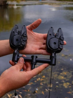 Fox Black Label QR Buzzer Bar - 2 Rod Narrow -Sportfischen CBB023 3