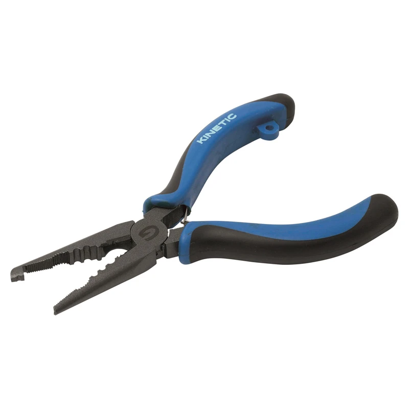 Kinetic CS Heavy Duty Splitring Plier 6,5'' Curved Nose Blue/Black 1 Kinetic CS Heavy Duty Splitring Plier 6,5'' Curved Nose Blue/Black