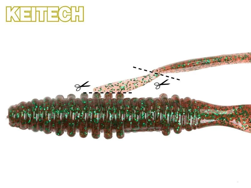 Keitech Mad Wag Mini 8,9cm (10stk) 3 Keitech Mad Wag Mini 8,9cm (10stk) – Bild 3